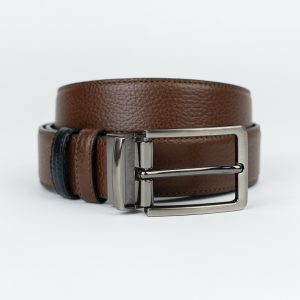 کمربند چرم دورو